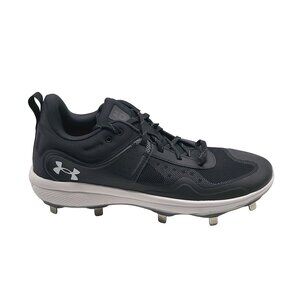 Under Armour Glyde MT‎ Metal Black Womens Softball Cleats 3024328 001 Size 11.5